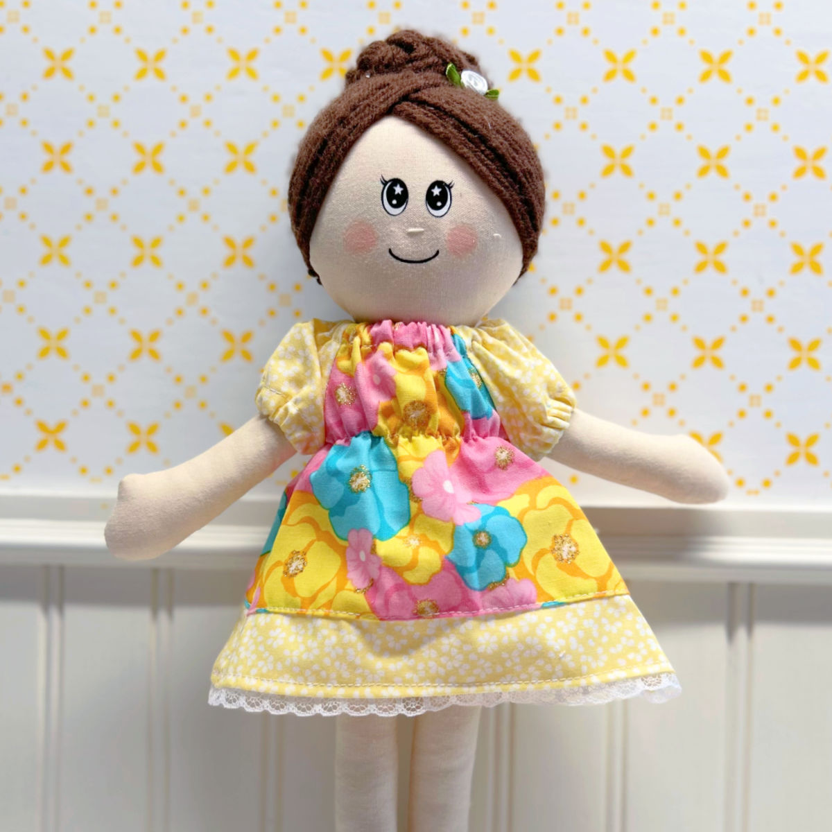 Robe 1 Petite abeille - vêtement de poupées