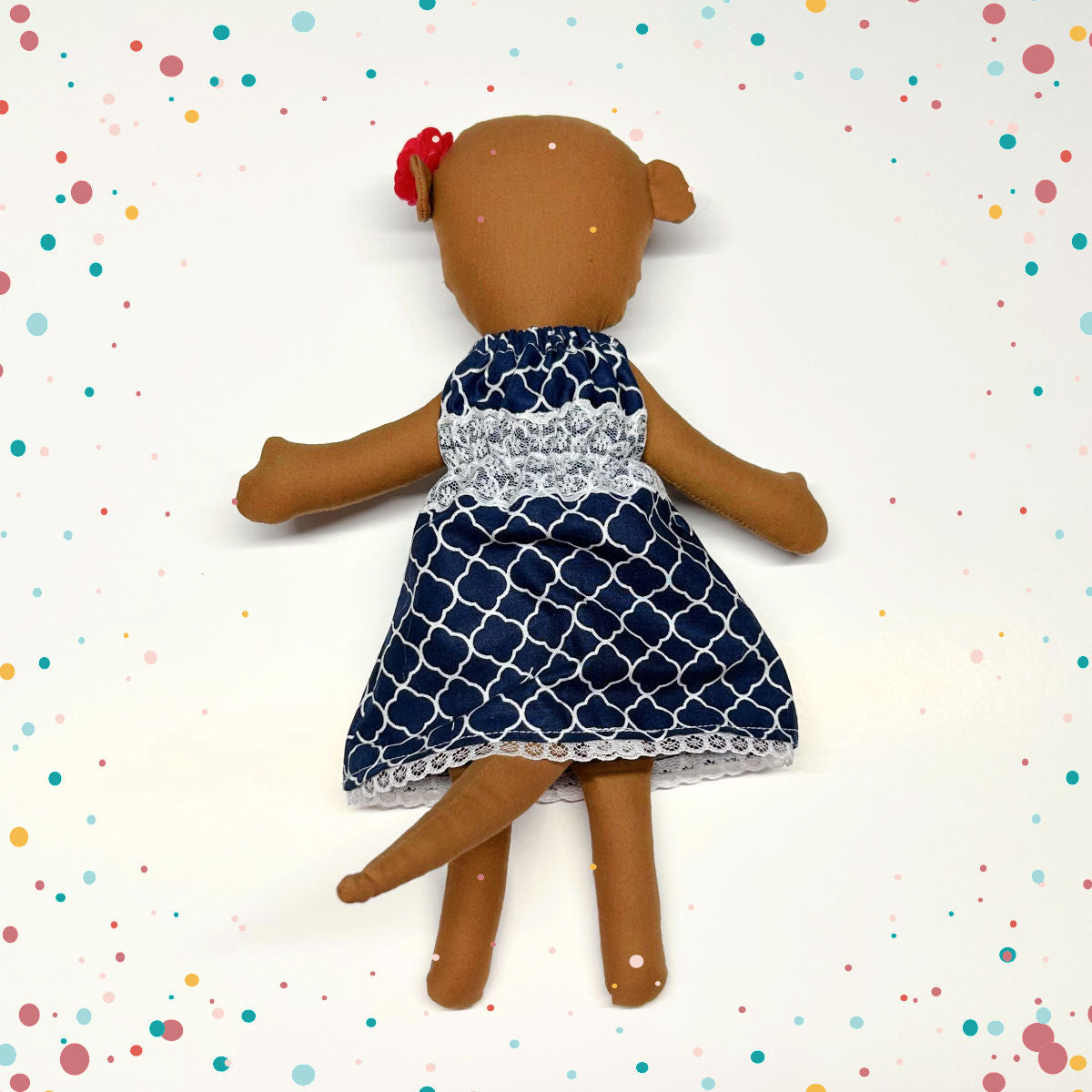 Mme Loutre - Poupée de chiffon 12po