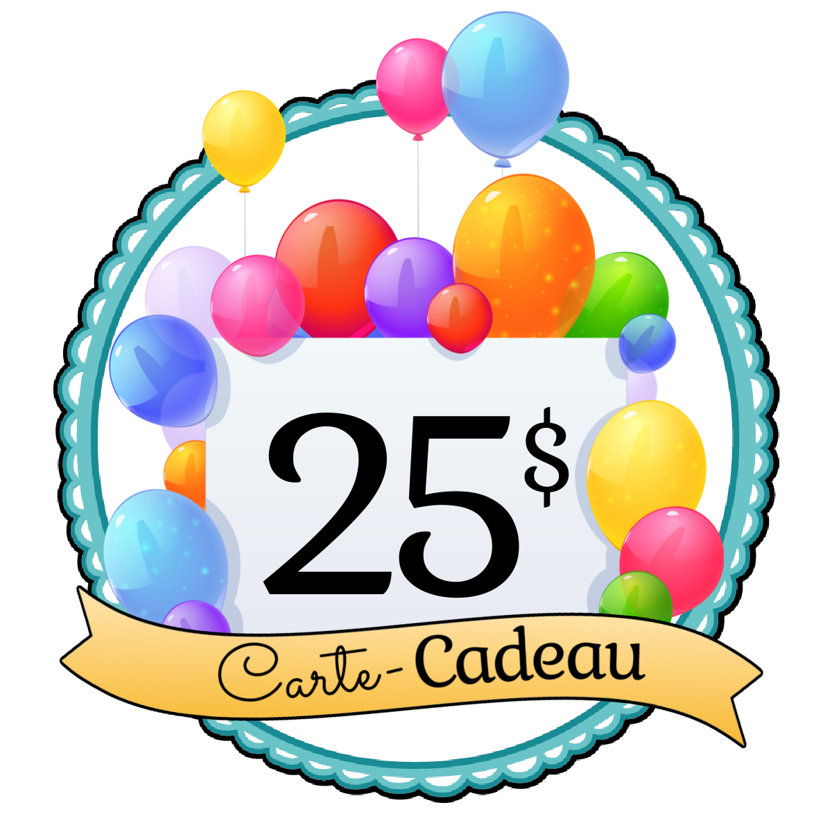 Carte-Cadeaux Étincelles et moi - 25$