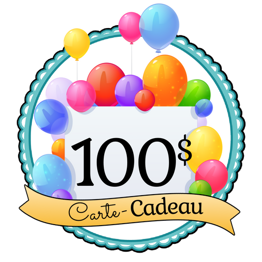 Carte-Cadeaux Étincelles et moi - 100$